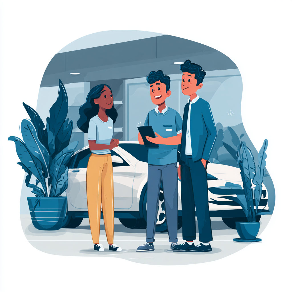CarHaven concierge illustration